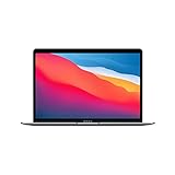 2020 Apple MacBook Air Laptop: Apple M1 Chip, 13' Retina Display, 8 GB RAM, 512 GB SSD Speicher, Beleuchtete Tastatur, FaceTime HD Kamera, Touch ID, Space Grau
