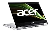 Acer Spin 1 (SP114-31-C3ZG) Convertible Notebook 14 Zoll Windows 11 Home in S-Mode - FHD Touch-Display, Intel Celeron N5100, 4 GB DDR4 RAM, Intel UHD Graphics, Silber