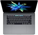 Apple MacBook Pro Retina 15 '(Touch-Leiste/MLH42LL/A) Intel Core i7 2,6 GHz 4core, RAM 16GB, 256GB SSD, Radeon Pro 2 GB, US-QWERTY-Tastatur (Generalüberholt)