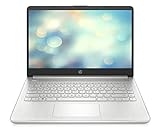 HP Laptop | 14' HD Display | AMD 3020e | 4GB DDR4 RAM | 64GB eMMC | AMD Grafik | Windows 11 S-Mode | QWERTZ Tastatur | Silber | inkl. Microsoft Office 365 Single