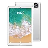 Android Tablet 10,1-Android 8.1 3G-Telefon-Tablets mit 16 GB Speicher Dual-SIM-Karte 2 MP Kamera WiFi Bluetooth GPS Quad-Core-HD-Touchscreen-Unterstützung Compatible with IPad 10 (White, One Size)